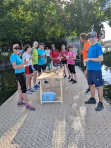 Mulhouse-Aviron et Zurich au ponton