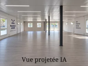Salle aviron indoor achevée